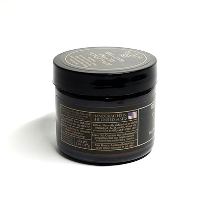 Terra Lotus Grass-Fed Beef Tallow Balm for Skin & Body, Nourishing Skincare Balm 2oz, Citrus