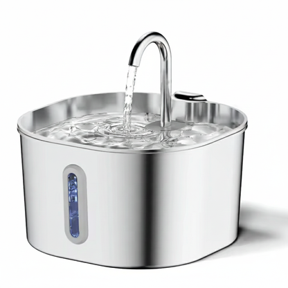 Automatic Cat Water Fountain Made with Stainless Steel Pet Water Feeder for Dogs & Cats