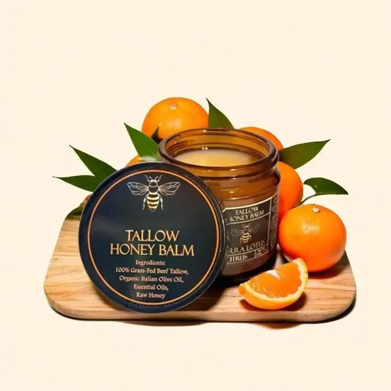 Grass-Fed Beef Tallow Balm for Skin & Body, Deeply Hydrating Skincare Balm 100mL, Scented & Unscented | Aevium