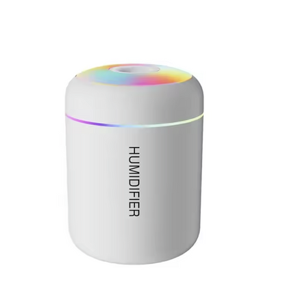 3-in-1 Mini Air Humidifier & Aroma Diffuser&  Mist Maker 180 mL with Colorful Lights Humidifier for Home Car Office