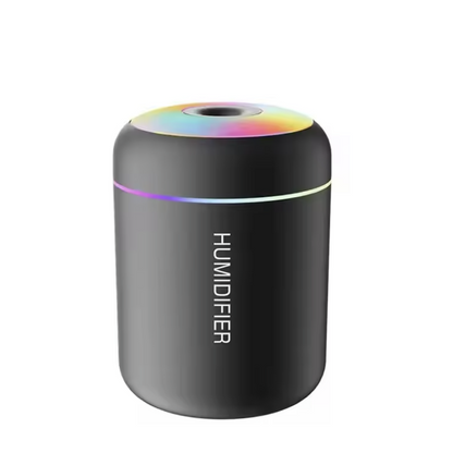 3-in-1 Mini Air Humidifier & Aroma Diffuser&  Mist Maker 180 mL with Colorful Lights Humidifier for Home Car Office
