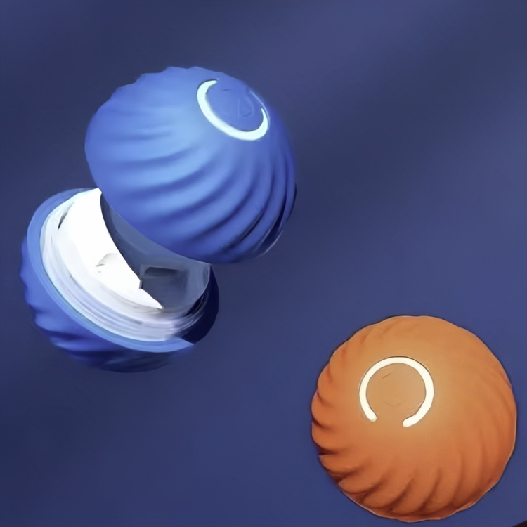 Automatic Moving Smart Toy Ball for Cats & Dogs Motorized USB Rechargeable Interactive Jumping & Moving Toy Ball