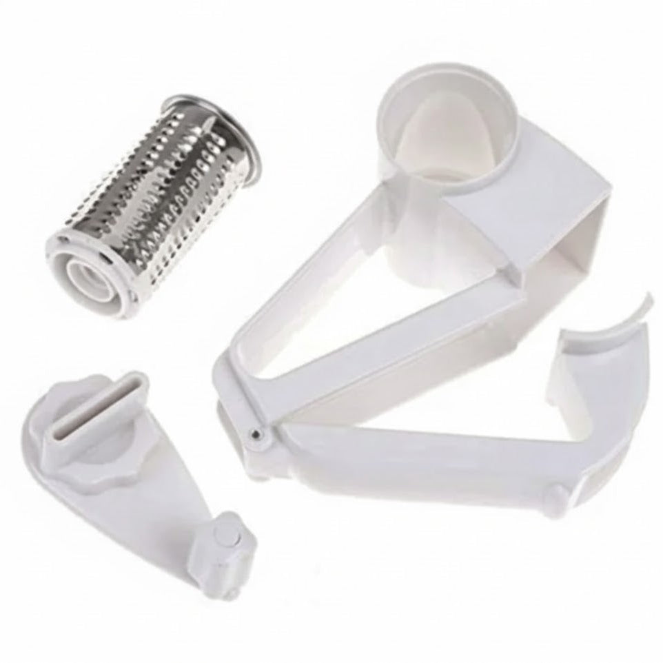 Hand-Crank Rotary Grater for Cheese – Manual Kitchen Shredder