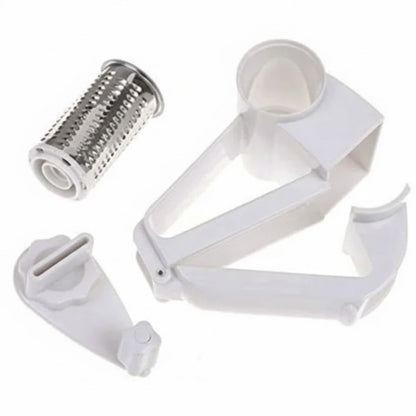 Hand-Crank Rotary Grater for Cheese – Manual Kitchen Shredder